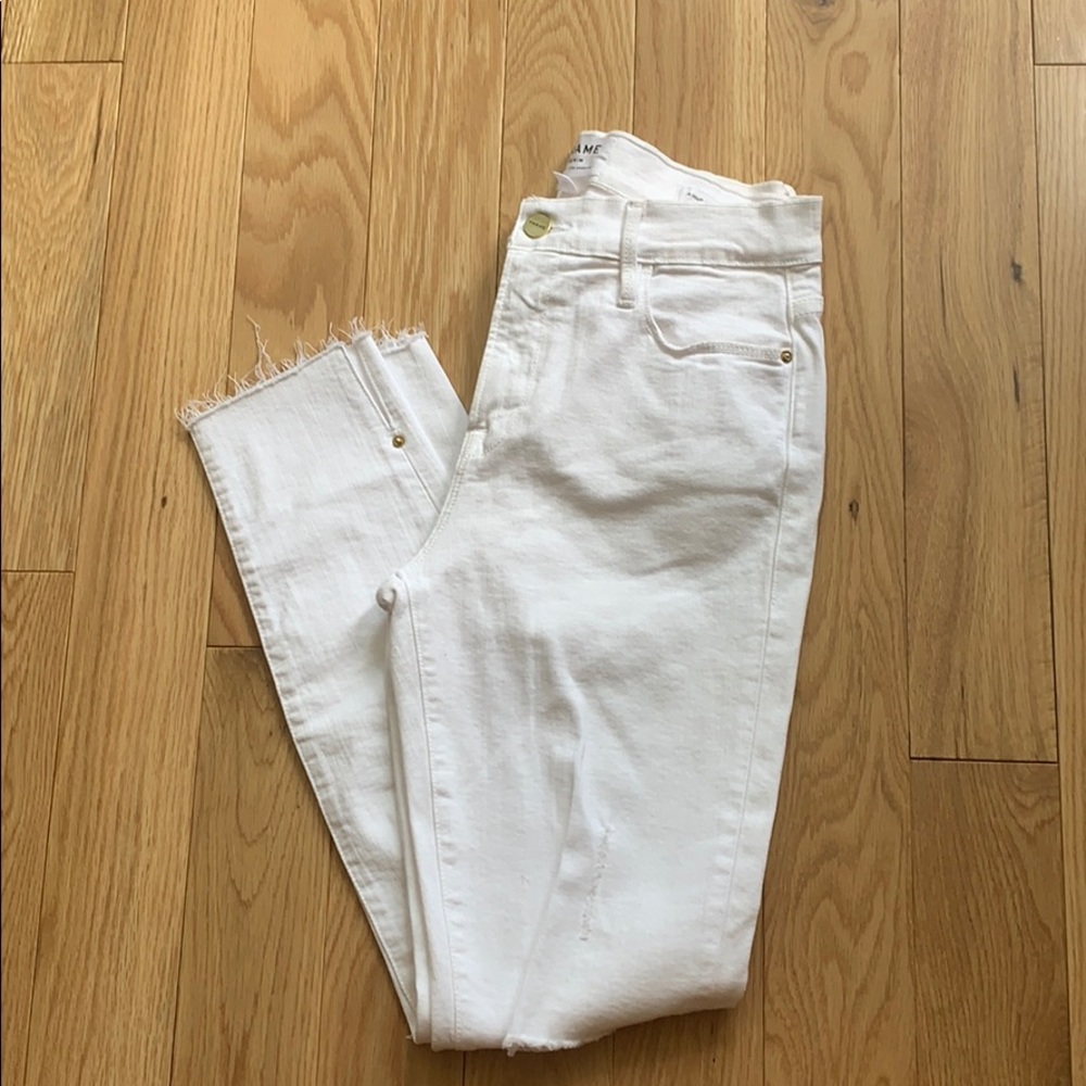 Frame denim Le High Skinny Crop